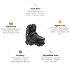 Flying Eagle Vireo Black Kids Aggressive Skates